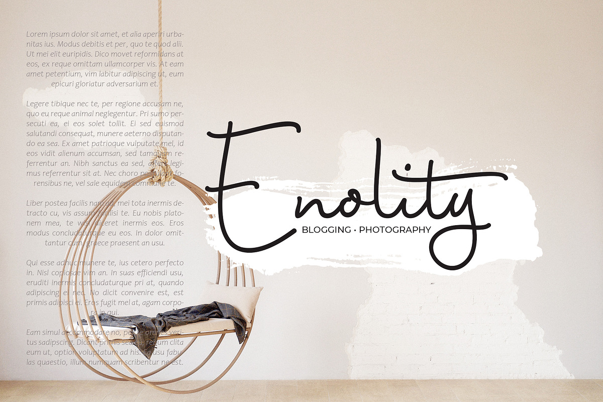 Bon Apit, a Script Font by Papermode Co. (Photo 6 of 8)