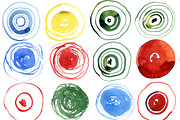 Vector watercolor blots, an Illustration by My art shop (Thumbnail 1 of 4)