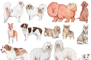 190+ Hand-drawn Watercolor Dogs, an Animal Illustration by ArtbyHien (Thumbnail 10 of 12)