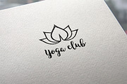 Yoga logo, a Branding & Logo Template by SonneLeo (Thumbnail 1 of 2)