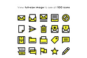 BOLD Basic User Interface Icons, an Outline Icon by Side Project (Thumbnail 4 of 6)