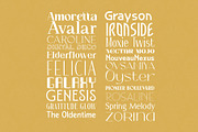 Art Deco Font Bundle (21 Fonts!), a Sans Serif Font by HipFonts (Thumbnail 2 of 10)