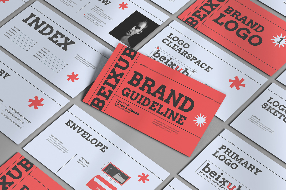 Creative And Bold Brand Guideline