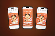 World Rabies Day Flyer Set, a Flyer Template by The Good Store (Thumbnail 2 of 2)