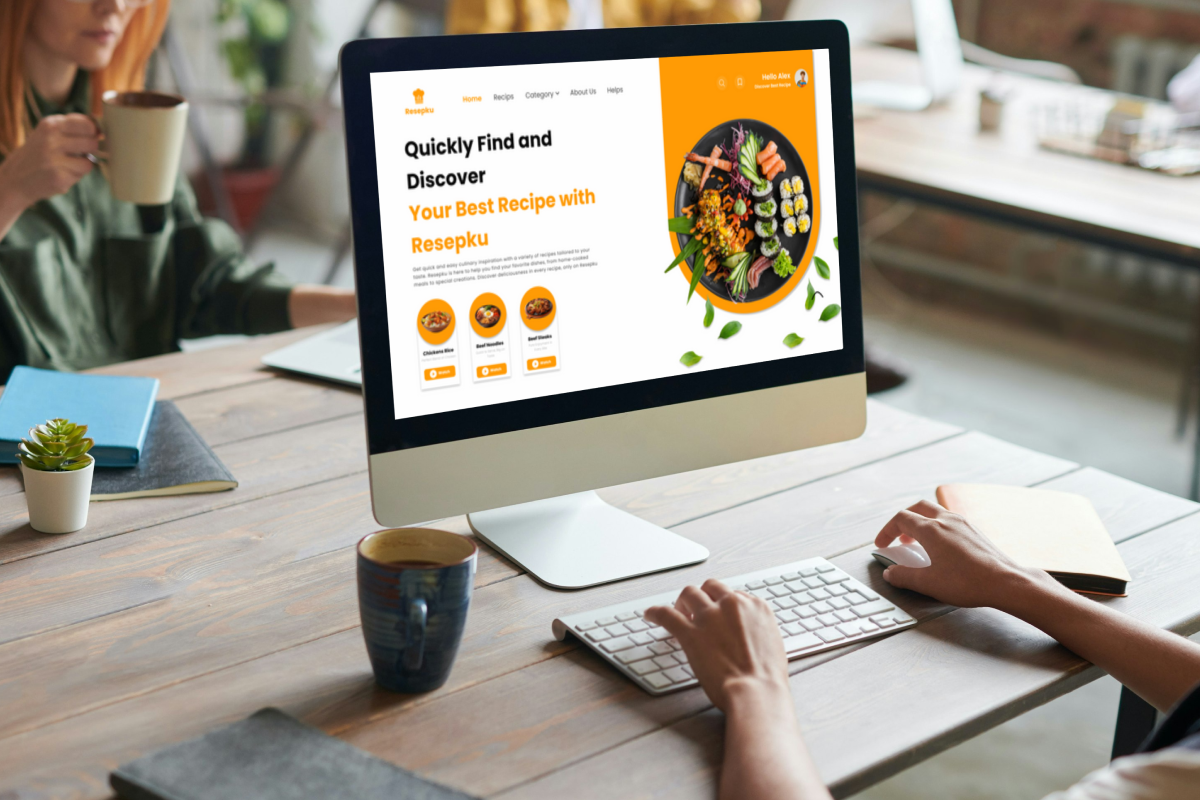 Resepku - Foods Recipe Landing Page, a Landing Page Template by productype1 (Photo 5 of 5)