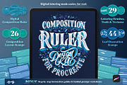 Composition Ruler Design Kit, a Brush Add-On by Nico-Ng (Thumbnail 1 of 12)