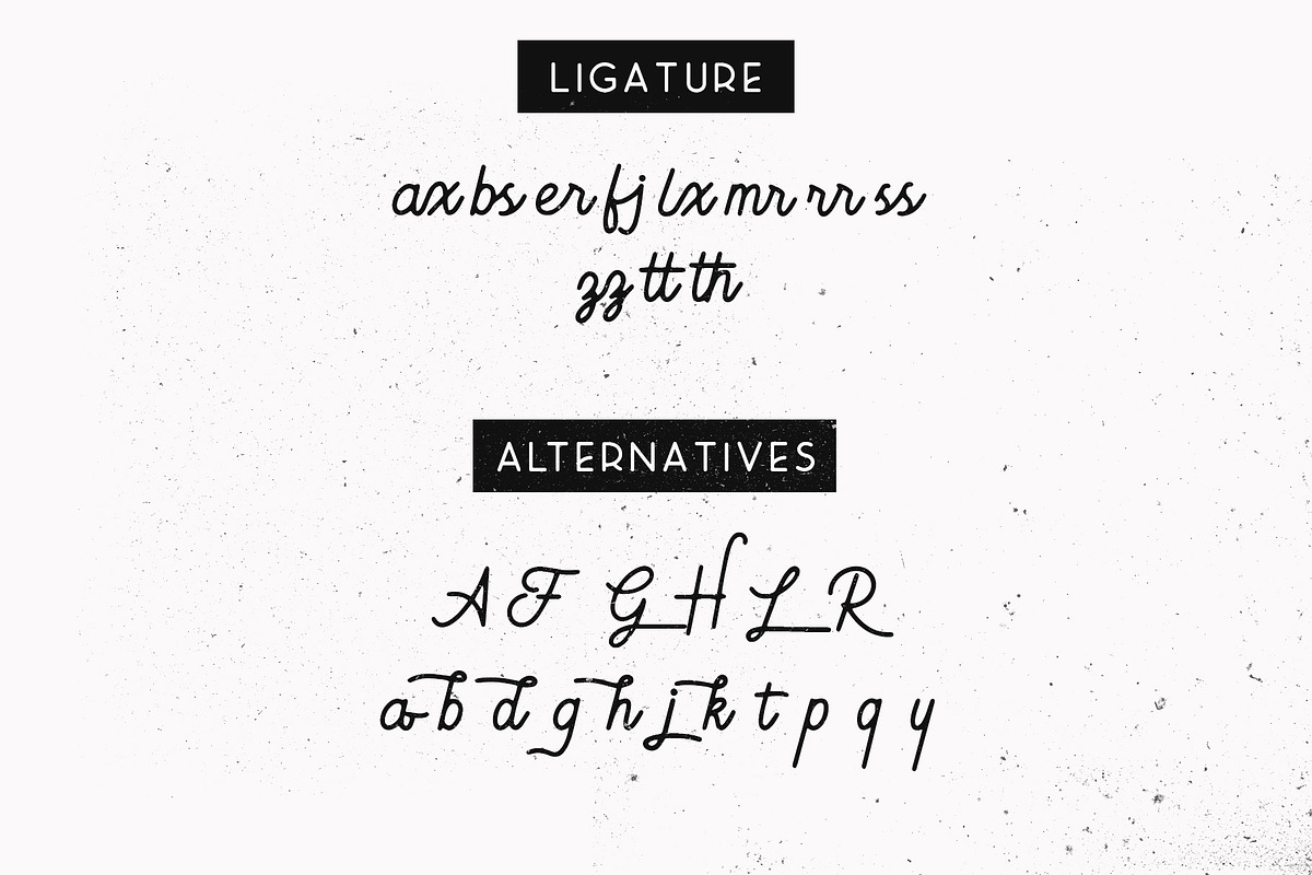 Faithless font duo preview 4