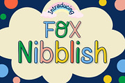 Fox Nibblish Font, a Handwritten Font by Fox7 By Rattana (Thumbnail 1 of 9)