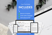 Google Resume Template 2026 ATS CV, a Resume Template by SocialMediaTemplate (Thumbnail 7 of 7)