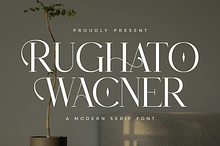 Rughato Wacner A Modern Serif Font