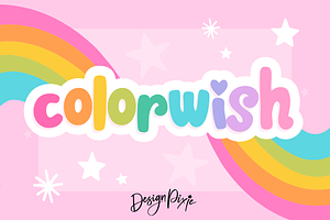 Colorwish Font