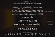 Black Gatte - Brush Font, a Script Font by NTC Graphic (Thumbnail 8 of 9)