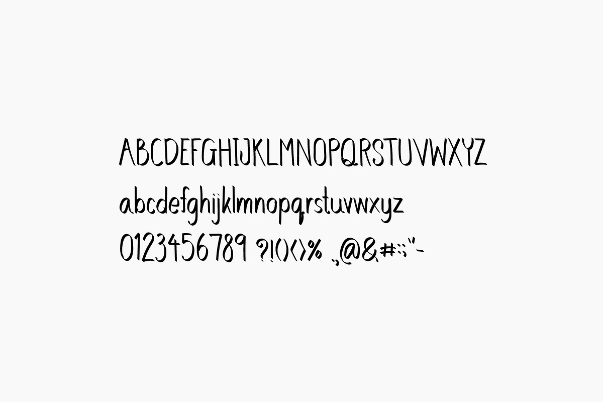 Upper Pen, a Script Font by TKDoodle (Photo 4 of 8)