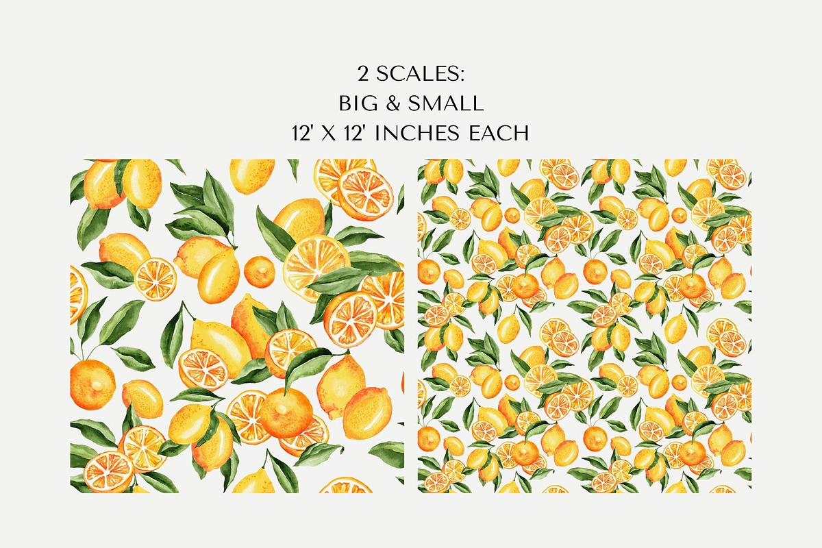 Premium Lemon Seamless Pattern, a Pattern Graphic by ilonitta