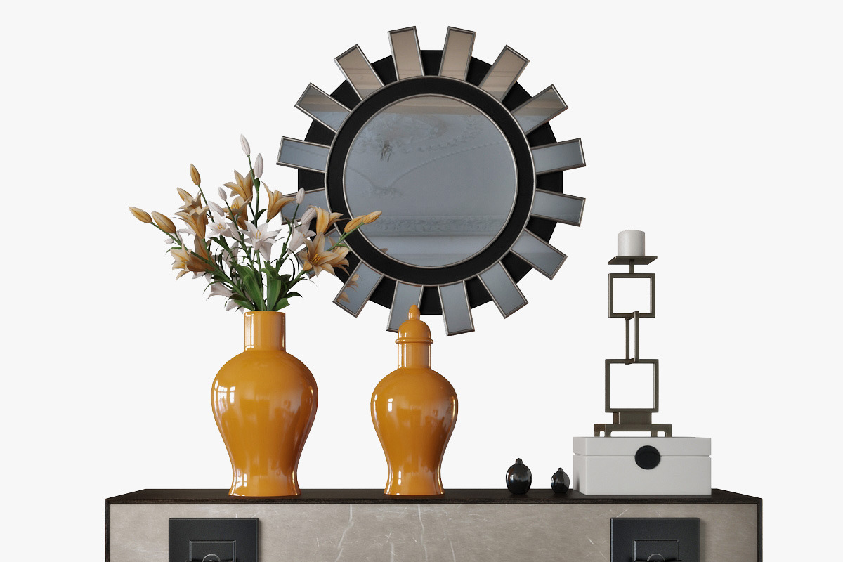 console table set, a Furniture 3D Model by 3dcruz (Photo 3 of 6)