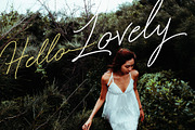 Ms. Jollie Signature, a Script Font by FadeLine Studio (Thumbnail 8 of 9)
