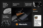 Mentalix Website Mental Health UIKIT, an UI Kit Template by Creative Perspective (Thumbnail 2 of 7)