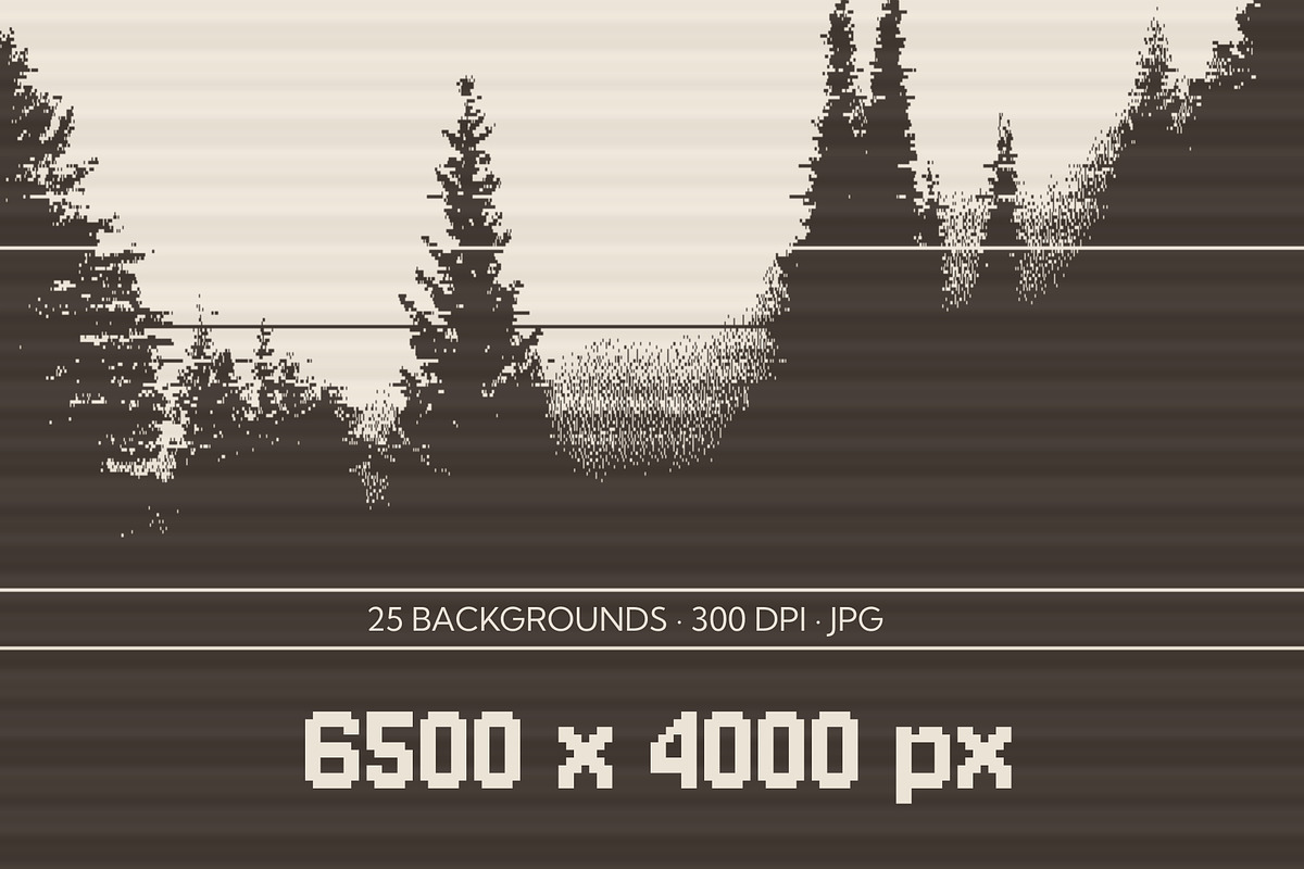 Analog Decay: Glitch Backgrounds, a Wallpaper Graphic by Anzhelika (Photo 2 of 11)