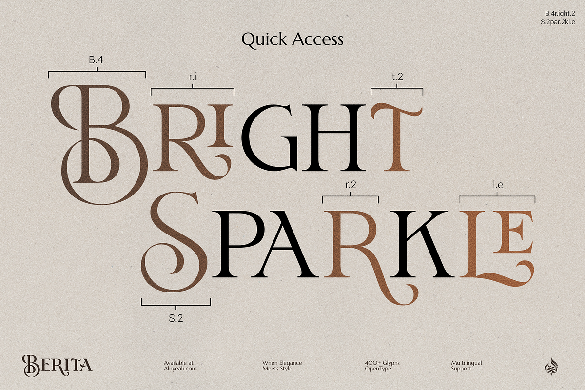 Berita, a Serif Font by Aluyeah Studio (Photo 12 of 15)