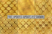 Gold Foil Textures, Gold Backgrounds, a Texture Graphic by Paper Element (Thumbnail 53 of 66)
