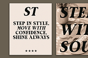 Bold Serif Editorial Font - Ramile, a Serif Font by RagamKata (Thumbnail 6 of 10)