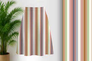 Translucent Fall Stripe Seamless