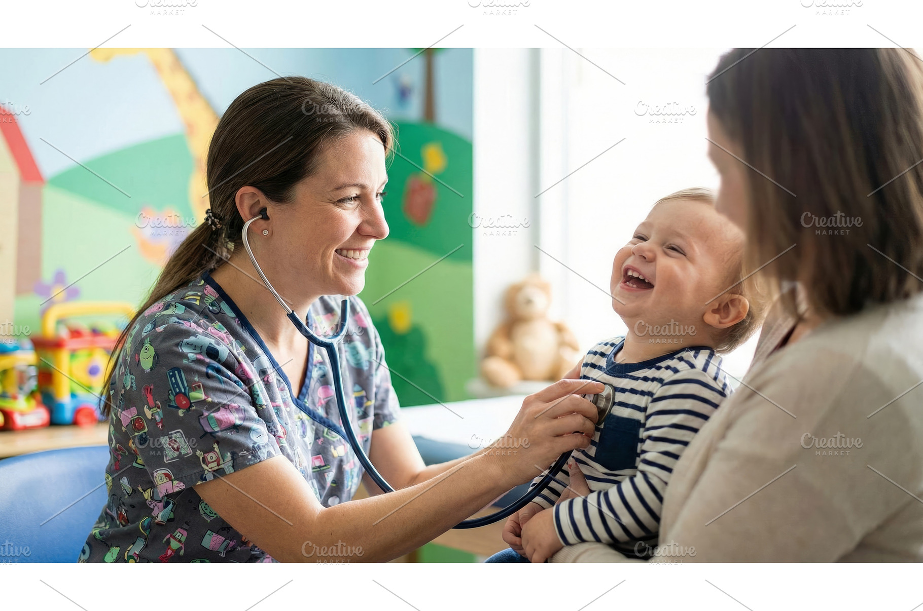 Therapist Sees Child, a Health & Medical Photo by CREATIVEDEF