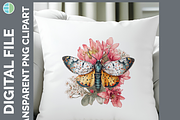 Boho Western Moth Clipart Bundle, an Animal Illustration by Enliven Designs (Thumbnail 6 of 8)