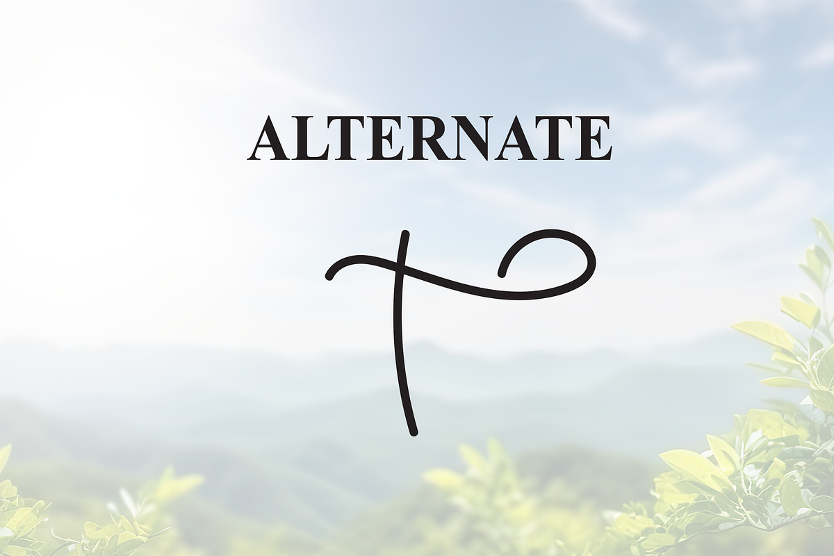 Nature | Script Font, a Handwritten Font by Scratchones (Photo 8 of 9)