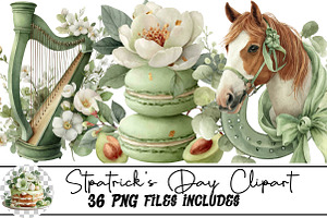 St.patrick’s Day Clipart, an Illustration by DreamArtGraphic