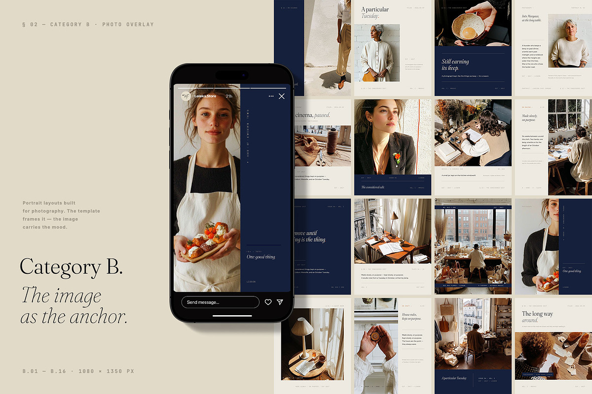MARGAUX / Instagram Post & Stories, a Social Media Template by Leleka.Store (Photo 11 of 17)