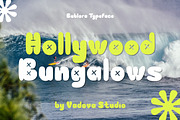 Bublora – Bubble Display Font, a Sans Serif Font by Vadovastd (Thumbnail 5 of 7)