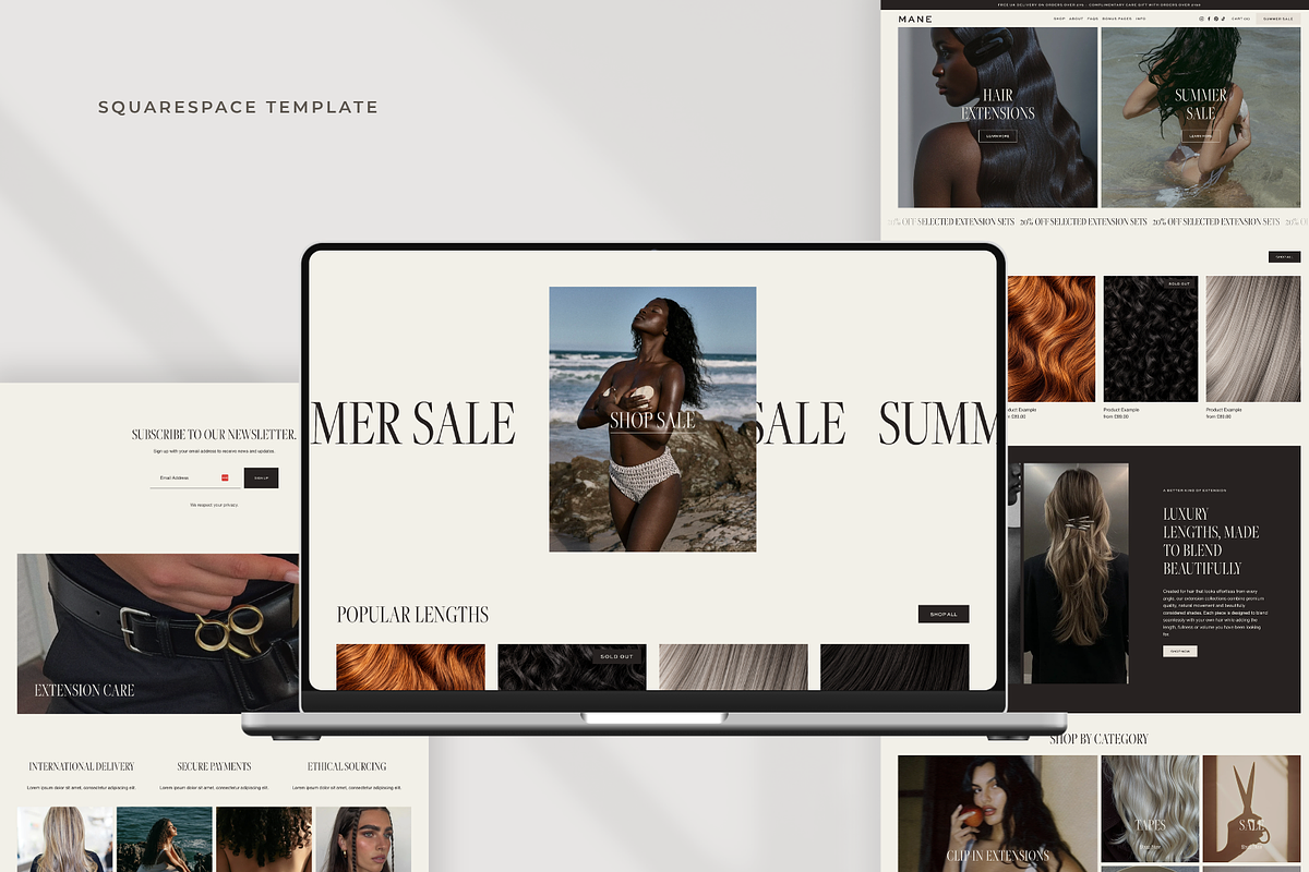 Hair Stylist Squarespace Template, a Squarespace Template by Candor Templates (Photo 13 of 20)