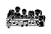 50 Education Learning Silhouette Bun, an Illustration by Creativeshirt (Thumbnail 24 of 51)