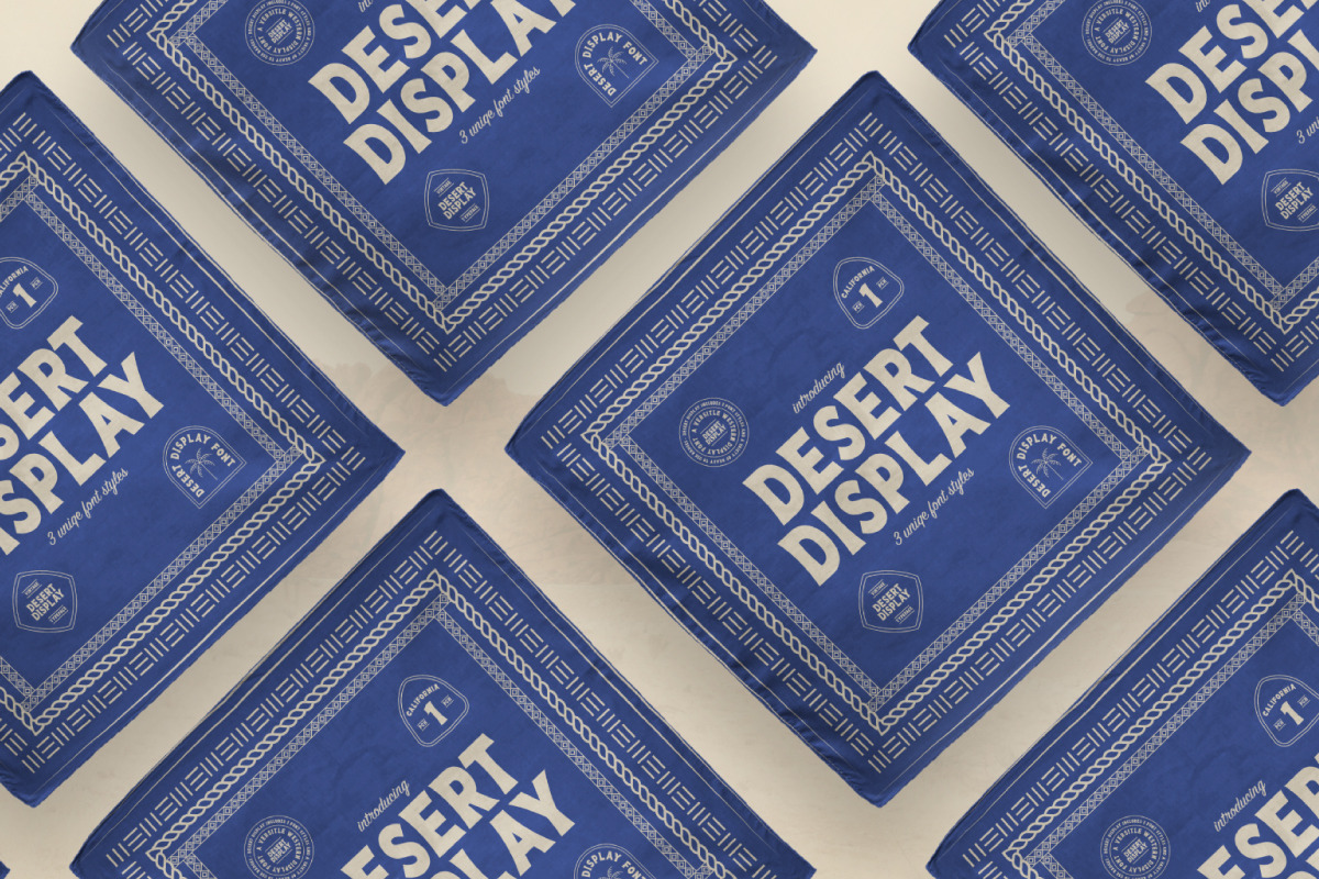 Desert Display | Western Font preview 8