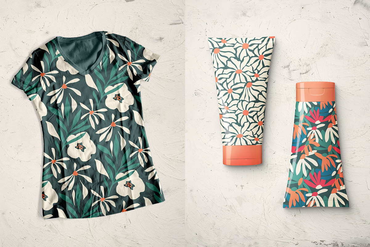 15 floral patterns, a Pattern Graphic by pineart (Photo 6 of 6)