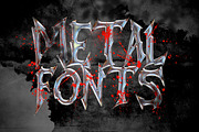 Novocane – Horror Metal Display Font, a Blackletter Font by dansdesign (Thumbnail 9 of 12)