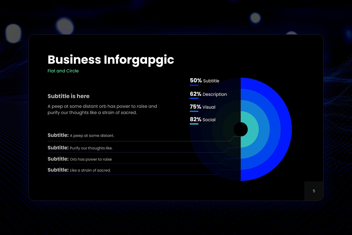 Data Visualization - Presentation, a Presentation Template by MNML Agency (Photo 12 of 57)