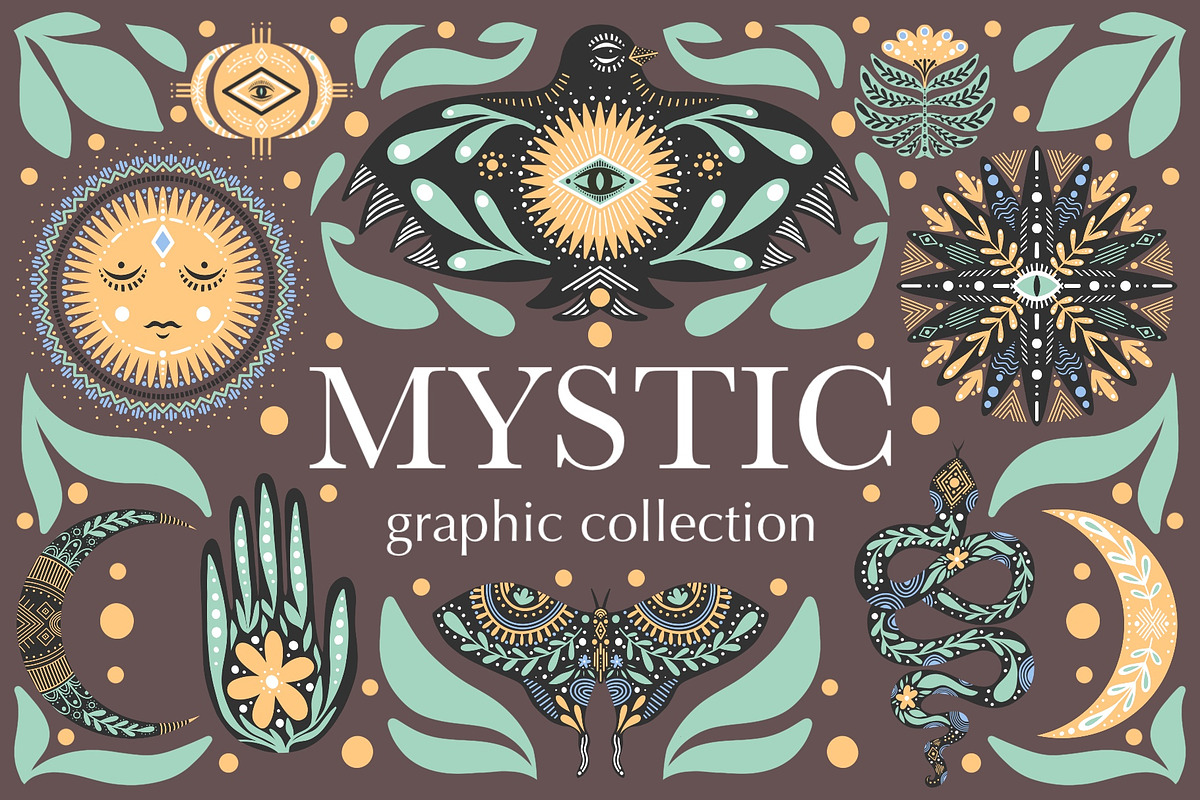Mystic - Graphic Collection, an Object Graphic by Alina Sh (Photo 1 of 8)