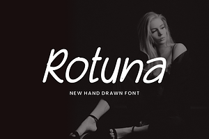 Rotuna - Marker Font