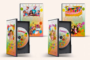 Kids Birthday Party DVD Covers Vol01, a Stationery Template by Sargatal (Thumbnail 1 of 6)