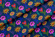 Trippy Blooms – Psychedelic Pattern, a Pattern Graphic by Alona Savchuk (Thumbnail 7 of 7)