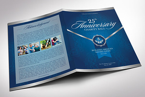 Blue Silver Anniversary Gala Program