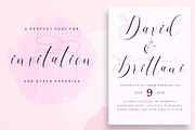 Refillia Calligraphy 'Beauty', a Script Font by Aldedesign (Thumbnail 7 of 16)