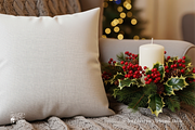 Cozy Christmas Pillow Bundle 400 JPG, a Household Mockup by KennedyStudio (Thumbnail 9 of 13)
