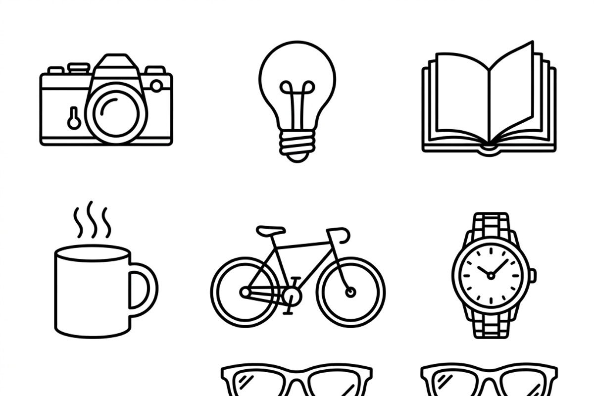 500 Fashion Brand Vector Icons, an Outline Icon by adenpinkstore (Photo 11 of 12)