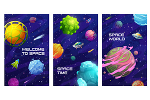 Space Posters, Starry Galaxy