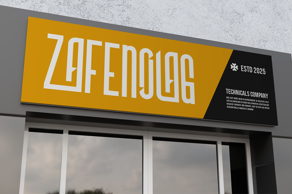 Akrola | Modern Condensed Sans Serif, a Sans Serif Font by Ermedia Studio (Photo 9 of 10)