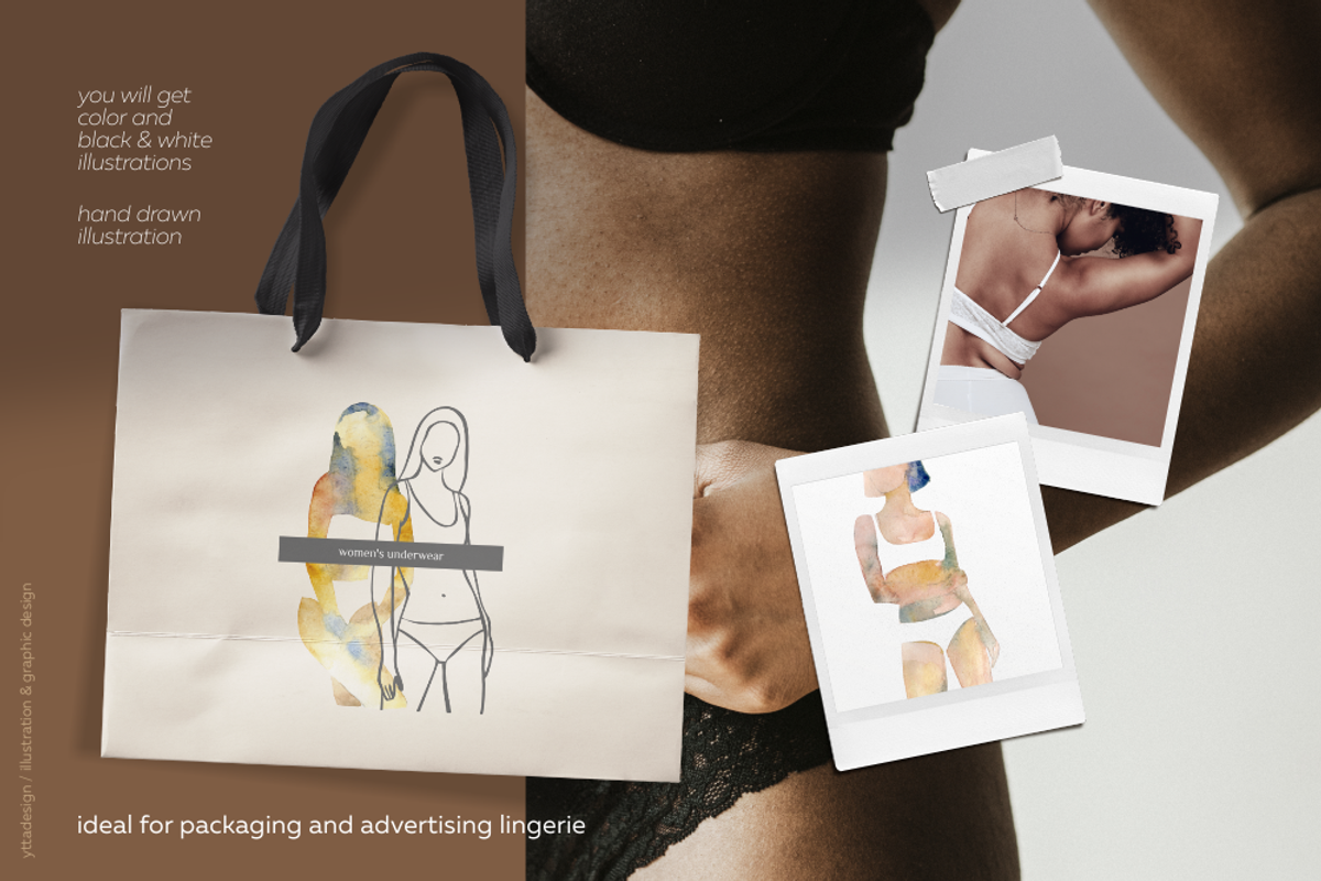 Women's bodies, Prints & Elements, an Object Graphic by yttadesign (Photo 8 of 18)