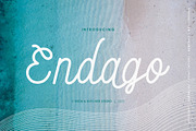 Endago | Monoline Typeface, a Handwritten Font by Brew & Butcher Studio (Thumbnail 1 of 8)